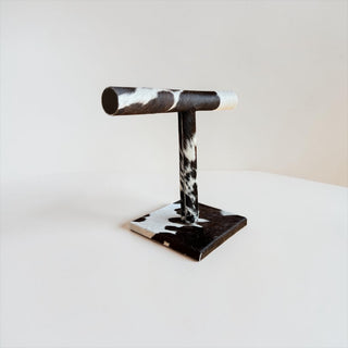 Brown all cowhide bracelet display