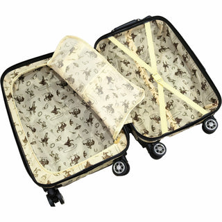 Rodeo luggage rolling suitcase