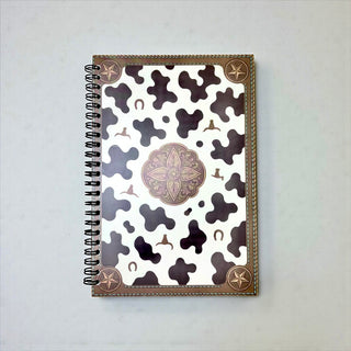 Western notebook - Texas Cowprint