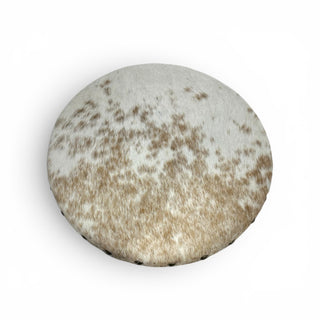 All cowhide lazy Susan