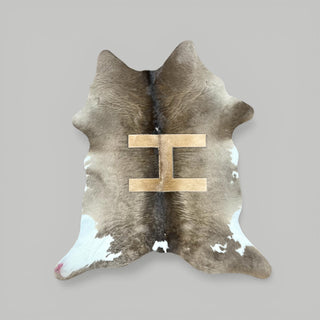 Initial calf hide 3-4’