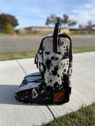 Cowhide Boot Bag