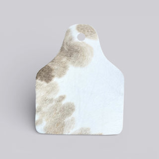 Small cowhide cow tag