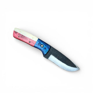 Tricolor skinner knife