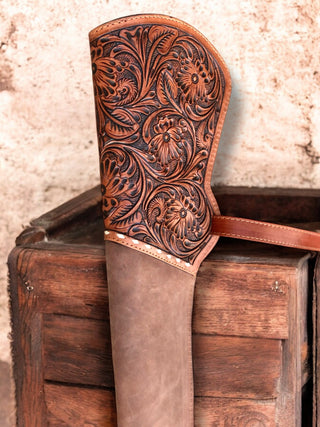 Scabbard Rustic Leather Carrying Case