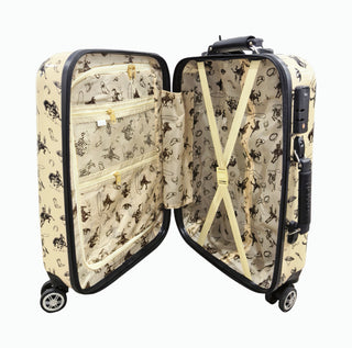 Rodeo luggage rolling suitcase