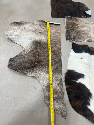 Genuine cowhide scraps