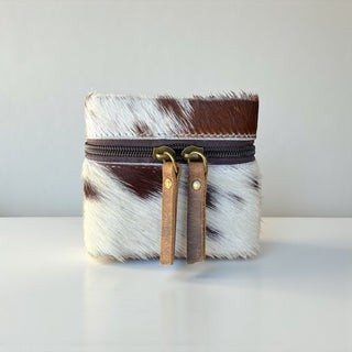 All cowhide small jewelry box