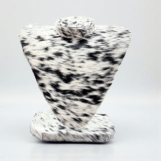 Deluxe cowhide necklace display (f9)