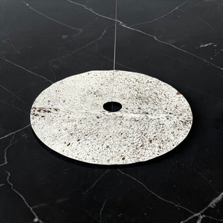 3x3ft Salt pepper all cowhide tree skirt