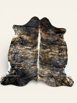 5-6’ Brazilian cowhide rug (b58)