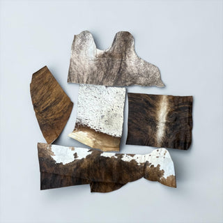 Genuine cowhide scraps