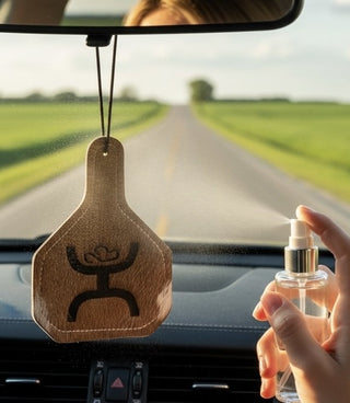 Hooey cowhide freshener