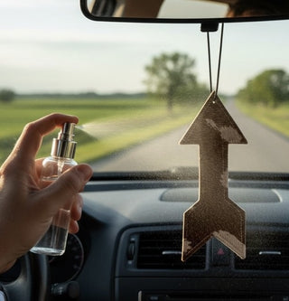 Arrow axis hide freshener