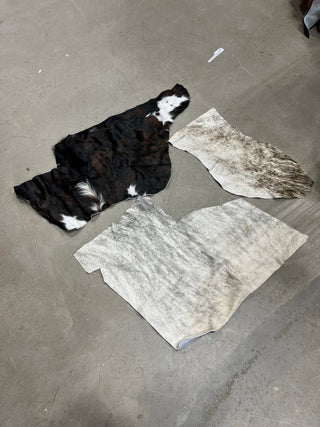 Genuine cowhide scrap