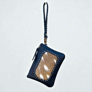 Jan axis hide Wristlet