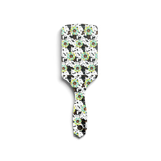 Sunflowers western hairbrush