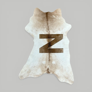 Initial calf hide 3-4’