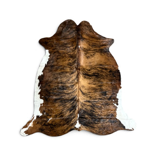 7x5.8ft Brazilian cowhide rug (r12)
