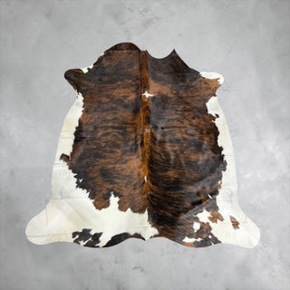 6.5x5.9ft Brazilian cowhide rug (z21)