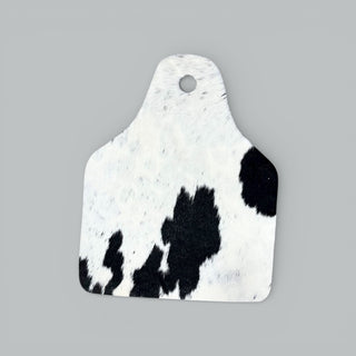 Small cowhide cow tag