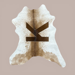 Initial calf hide 3-4’