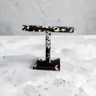 Brown all cowhide bracelet display