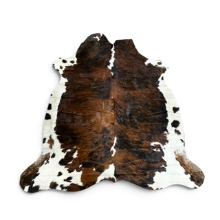 6.4x6.4ft Brazilian cowhide rug (r16)