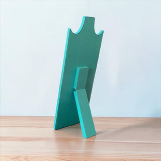 Turquoise all cowhide necklace display (m31)