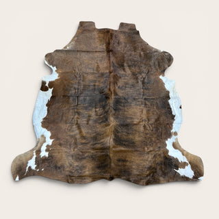 7x7ft Brazilian cowhide rug (f10)