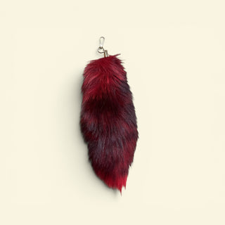 Red 2-tone fox tail