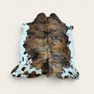 H6.4 x 6w ft Brazilian cowhide rug ($02)