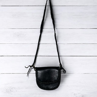 Black Leather small crossbody bag