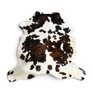 6.4x6.6ft Brazilian cowhide rug (w09)