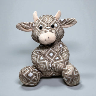 Large farm pal - brown Aztec cow