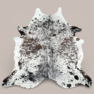 6-7’ Brazilian cowhide rug (L18)