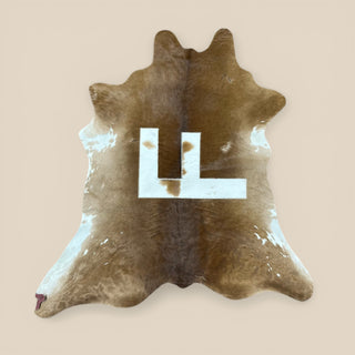 Initial calf hide 3-4’