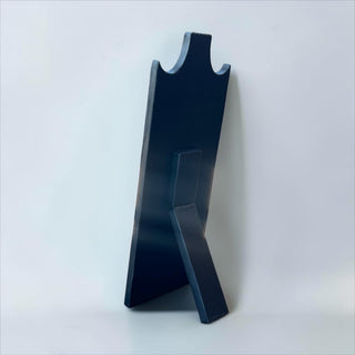 Black all cowhide necklace display (m23)