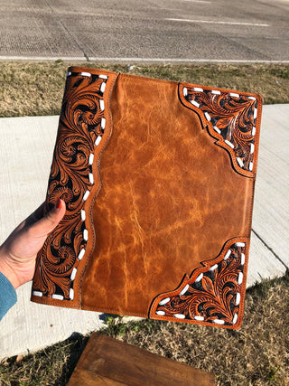 Tooled Leather Planner