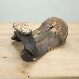 Tan  Western saddle tree home decor