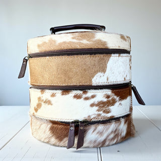 All cowhide jewelry box