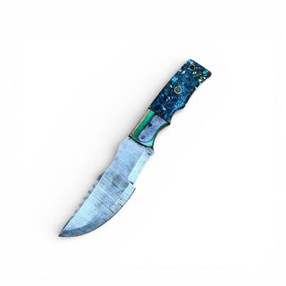 Blue skinner knife