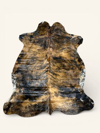 6-7’ Brazilian cowhide rug (b69)