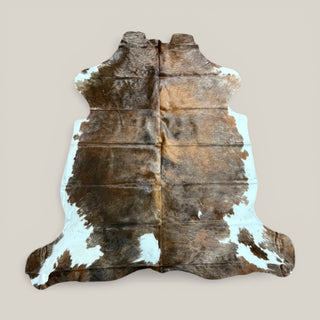 6-7’ Brazilian cowhide rug (j18)