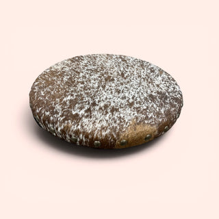 Salt pepper cowhide lazy Susan