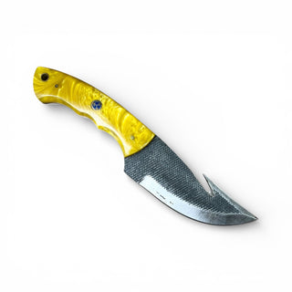 Yellow skinner knife