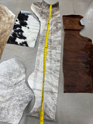 Genuine cowhide scrap