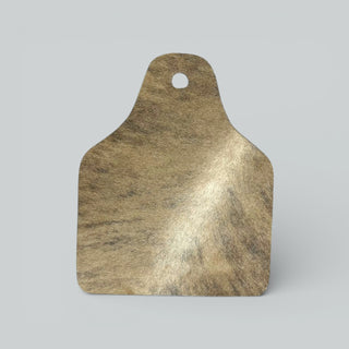 Small cowhide cow tag