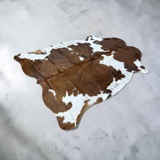 6.7x5.8ft Brazilian cowhide rug (b13)