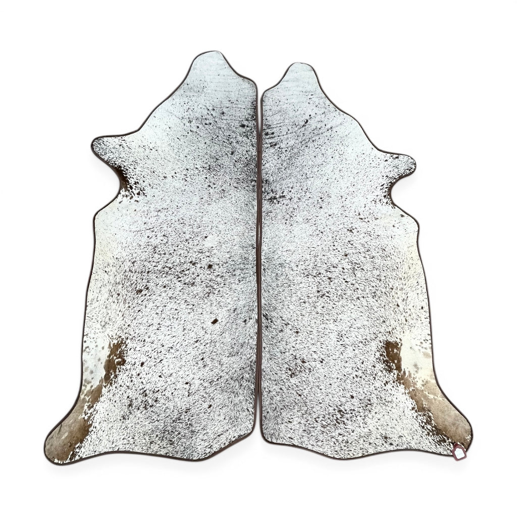 Brown border matching sets 6-7’ cowhide rug (c) – Western Linens
